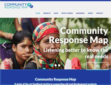 Tablet Screenshot of communityresponsemap.org